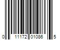 Barcode Image for UPC code 011172010865