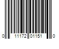 Barcode Image for UPC code 011172011510