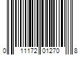 Barcode Image for UPC code 011172012708