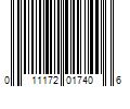 Barcode Image for UPC code 011172017406