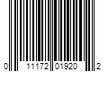 Barcode Image for UPC code 011172019202