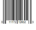 Barcode Image for UPC code 011172126023