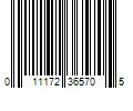 Barcode Image for UPC code 011172365705