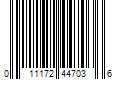 Barcode Image for UPC code 011172447036