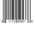 Barcode Image for UPC code 011172525376