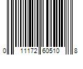 Barcode Image for UPC code 011172605108