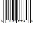 Barcode Image for UPC code 011172777348