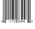 Barcode Image for UPC code 011172839480