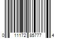 Barcode Image for UPC code 011172857774