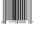 Barcode Image for UPC code 011173000087