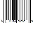 Barcode Image for UPC code 011174000055