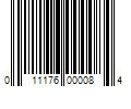 Barcode Image for UPC code 011176000084