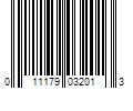 Barcode Image for UPC code 011179032013