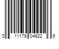 Barcode Image for UPC code 011179049226