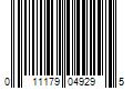 Barcode Image for UPC code 011179049295