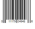 Barcode Image for UPC code 011179049486