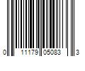 Barcode Image for UPC code 011179050833