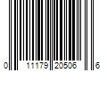 Barcode Image for UPC code 011179205066