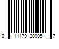 Barcode Image for UPC code 011179209057