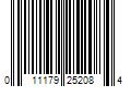 Barcode Image for UPC code 011179252084