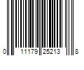 Barcode Image for UPC code 011179252138