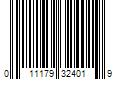 Barcode Image for UPC code 011179324019