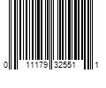 Barcode Image for UPC code 011179325511