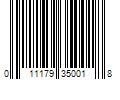 Barcode Image for UPC code 011179350018