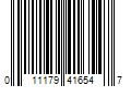 Barcode Image for UPC code 011179416547