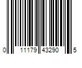 Barcode Image for UPC code 011179432905