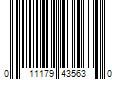 Barcode Image for UPC code 011179435630