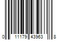 Barcode Image for UPC code 011179439638