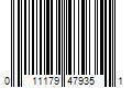 Barcode Image for UPC code 011179479351