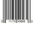 Barcode Image for UPC code 011179495658