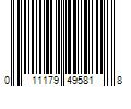 Barcode Image for UPC code 011179495818