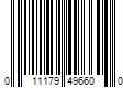 Barcode Image for UPC code 011179496600