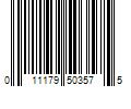 Barcode Image for UPC code 011179503575