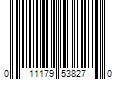 Barcode Image for UPC code 011179538270