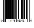 Barcode Image for UPC code 011179580156