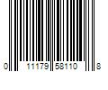 Barcode Image for UPC code 011179581108