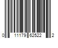 Barcode Image for UPC code 011179625222