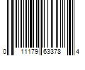 Barcode Image for UPC code 011179633784