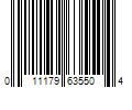 Barcode Image for UPC code 011179635504