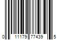 Barcode Image for UPC code 011179774395