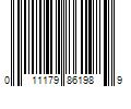 Barcode Image for UPC code 011179861989