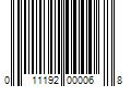 Barcode Image for UPC code 011192000068