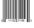 Barcode Image for UPC code 011192311560