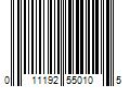 Barcode Image for UPC code 011192550105