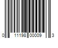 Barcode Image for UPC code 011198000093