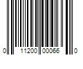 Barcode Image for UPC code 011200000660